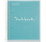 Cahier à spirale 'Notebook EMOTIONS', A5, bleu