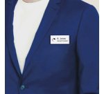 AVERY Insert imprimable pour badge, 190 g/m2, 65x30mm, blanc