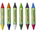 Craie de cire double COLORI, étui de 6
