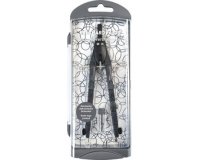 FABER-CASTELL Passer met snelle instelling, scharnierend, antraciet