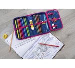 Étui scolaire Papillon, 32 pièces