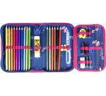 Étui scolaire Papillon, 32 pièces