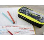 Trousse Race Car, noir / jaune fluo