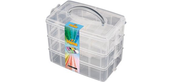 Hama Boîte de rangement pour perles à repasser, non garnie