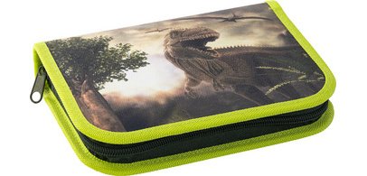 Étui scolaire Dino, 42 pièces