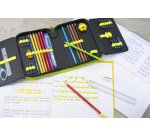 Étui scolaire Dino, 42 pièces