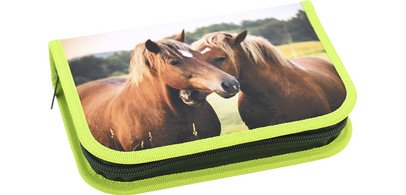 Étui scolaire Cheval, 42 pièces