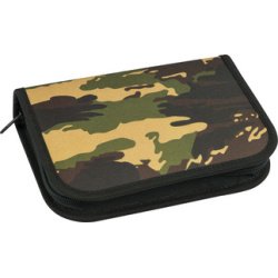 Étui scolaire Camouflage, 32 pièces