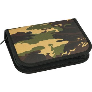 Étui scolaire Camouflage, 32 pièces