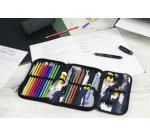 Étui scolaire Camouflage, 32 pièces