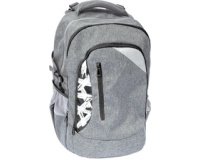 Sac à dos scolaire X-Style, gris/noir