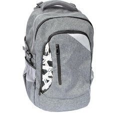 Sac à dos scolaire X-Style, gris/noir