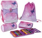 Kit cartable EFAlino Papillon II, 4 pièces
