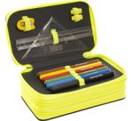 Étui scolaire triple rabat Race Car