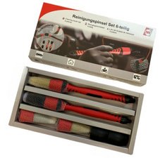 Set de pinceaux d'entretien voiture & maison, 6 pièces