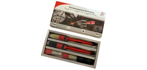 Set de pinceaux d'entretien voiture & maison, 6 pièces