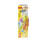 Set de pinceaux synthétiques WINNER, 4 pièces
