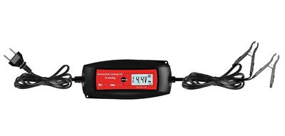 Chargeur pour batterie de voiture 2/4A, 6/12V