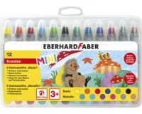 Craie gel Basic & Metallic, étui de 12