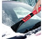 Gratte-givre télescopique avec pelle à neige