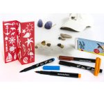 Kit crayon de tatouage Beach, carton de 4