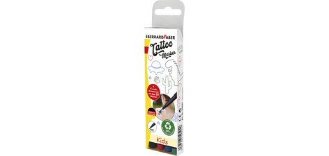 Kit crayon de tatouage Kids, carton de 4
