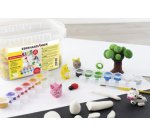 Pâte à modeler EFA plast KIDS + peintures
