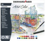 Crayon aquarellable Artist Color, étui de 24