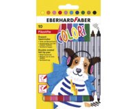 Feutre double COLORI, étui carton de 20