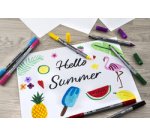 Feutre double COLORI, étui carton de 20