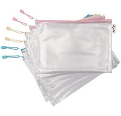 by tarifold Pochette à zip ZIPPER Pastel, A3, assorti