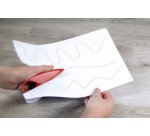 Ciseaux Mini Kids, rond, bleu