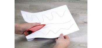 Ciseaux Mini Kids, rond, bleu