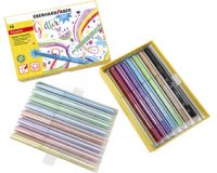 Feutre à paillettes, carton cadeau de 16