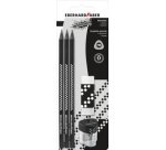 Kit crayon de papier WINNER, HB, noir
