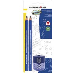 Kit crayon de papier TRI WINNER, 2B, bleu