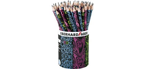 Crayon de papier FLUO, HB, pot de 72