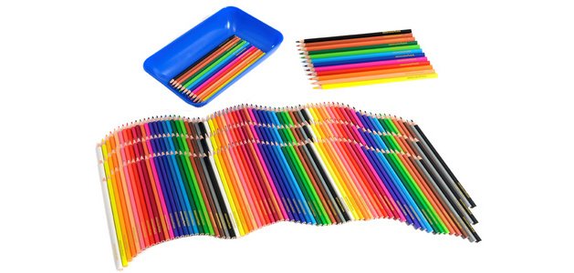 Pack maternelle, incl. 216 crayons de couleur