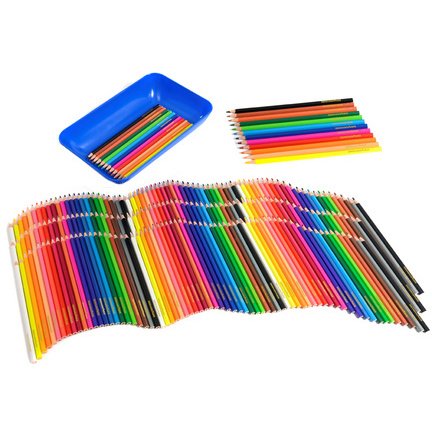 Pack maternelle, incl. 216 crayons de couleur