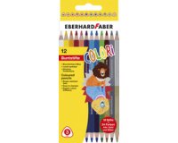 Kleurpotlood COLORI DUO, doosje van 12
