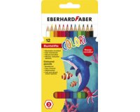 Crayon de couleur COLORI, étui carton de 12