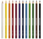 Crayon de couleur COLORI, étui carton de 12