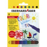 Marqueur pour vitre, étui carton de 8