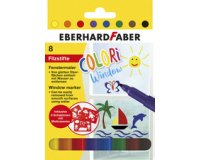 Marqueur pour vitre, étui carton de 8