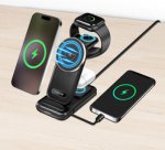 Station de charge 4 en 1, compatible Apple MagSafe