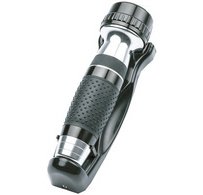 Lampe de poche MONDIAL, pour chambres d'hôtels, noir