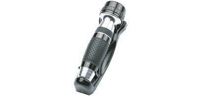 Lampe de poche MONDIAL, pour chambres d'hôtels, noir