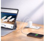 Chargeur secteur USB, 4x USB-A, 24 watts