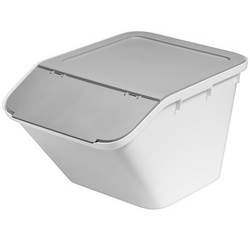 Bac de rangement/recyclage Stack-it M, 37 L