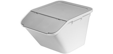 Bac de rangement/recyclage Stack-it M, 37 L